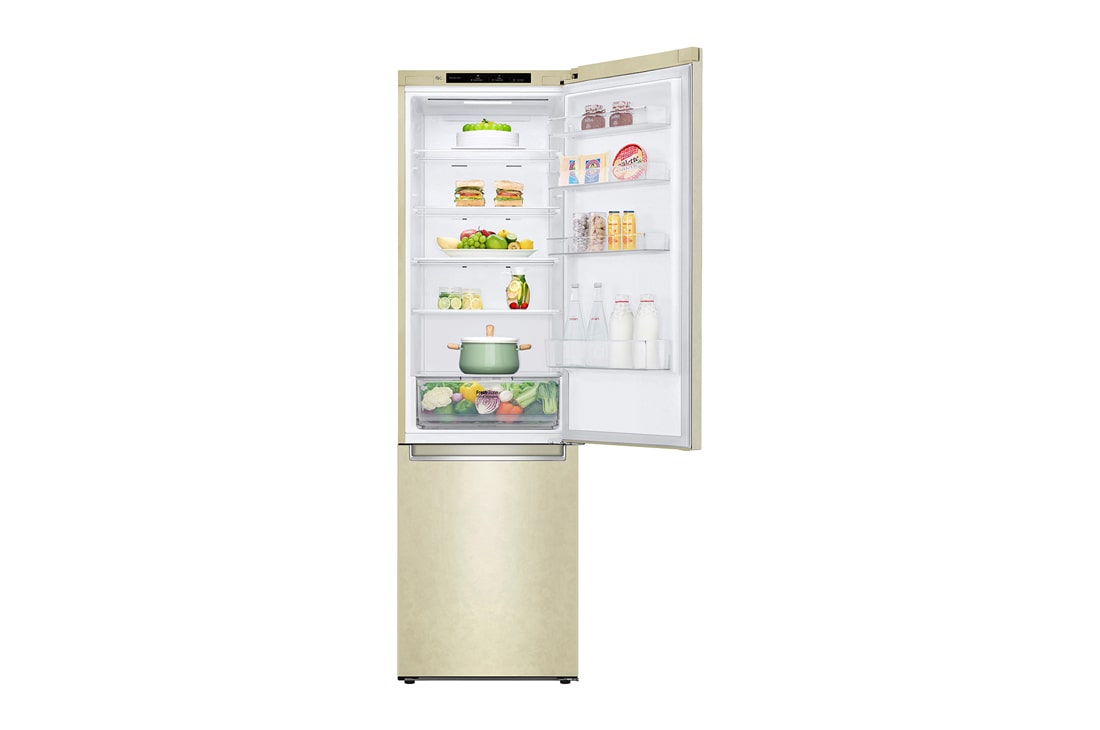 LG 384 л, Холодильник LG DoorCooling + с нижней морозильной камерой ...
