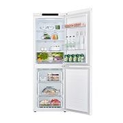 LG Объем 306 л | Холодильник LG с нижней морозильной камерой| Белый | DoorCooling+™ | Smart Inverter Compressor, GC-B399SQCL, thumbnail 2