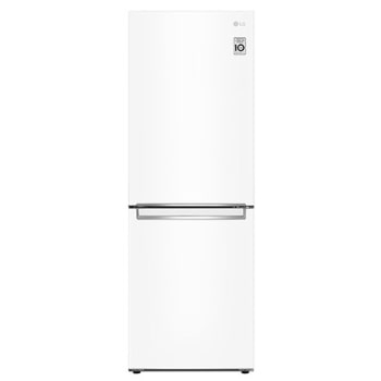 Объем 306 л | Холодильник LG с нижней морозильной камерой| Белый | DoorCooling+™ | Smart Inverter Compressor