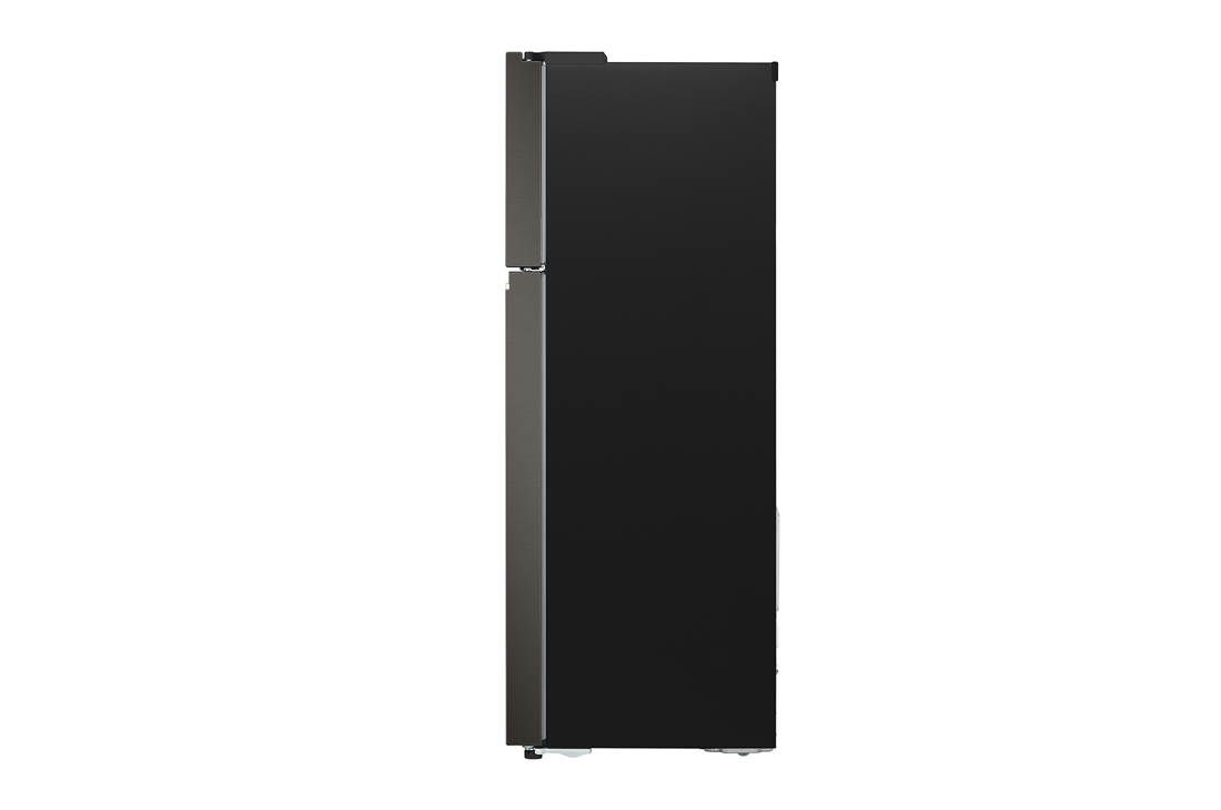 LG Объем 395 л | Холодильник LG с верхней морозильной камерой | Черный | DoorCooling+™ | HygieneFresh+™ | Smart Inverter Compressor, вид сбоку, GN-B332SMGB, thumbnail 14