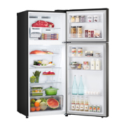 LG Объем 395 л | Холодильник LG с верхней морозильной камерой | Черный | DoorCooling+™ | HygieneFresh+™ | Smart Inverter Compressor, крупный план диспенсера воды, GN-B332SMGB, thumbnail 10