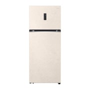 LG Объем 395 л | Холодильник LG с верхней морозильной камерой | Бежевый | DoorCooling+™ | HygieneFresh+™ | Smart Inverter Compressor, вид спереди, GN-B392SEBB, thumbnail 1
