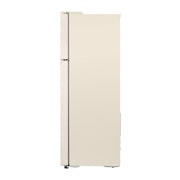 LG Объем 395 л | Холодильник LG с верхней морозильной камерой | Бежевый | DoorCooling+™ | HygieneFresh+™ | Smart Inverter Compressor, side view, GN-B392SEBB, thumbnail 14