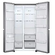 LG 643 л, Холодильник LG Side-by-Side, Smart Инверторный компрессор, технология Multi Air Flow, GC-B257JLYV, thumbnail 5