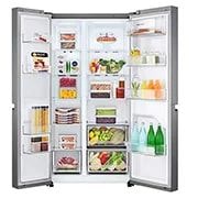 LG 643 л, Холодильник LG Side-by-Side, Smart Инверторный компрессор, технология Multi Air Flow, GC-B257JLYV, thumbnail 6