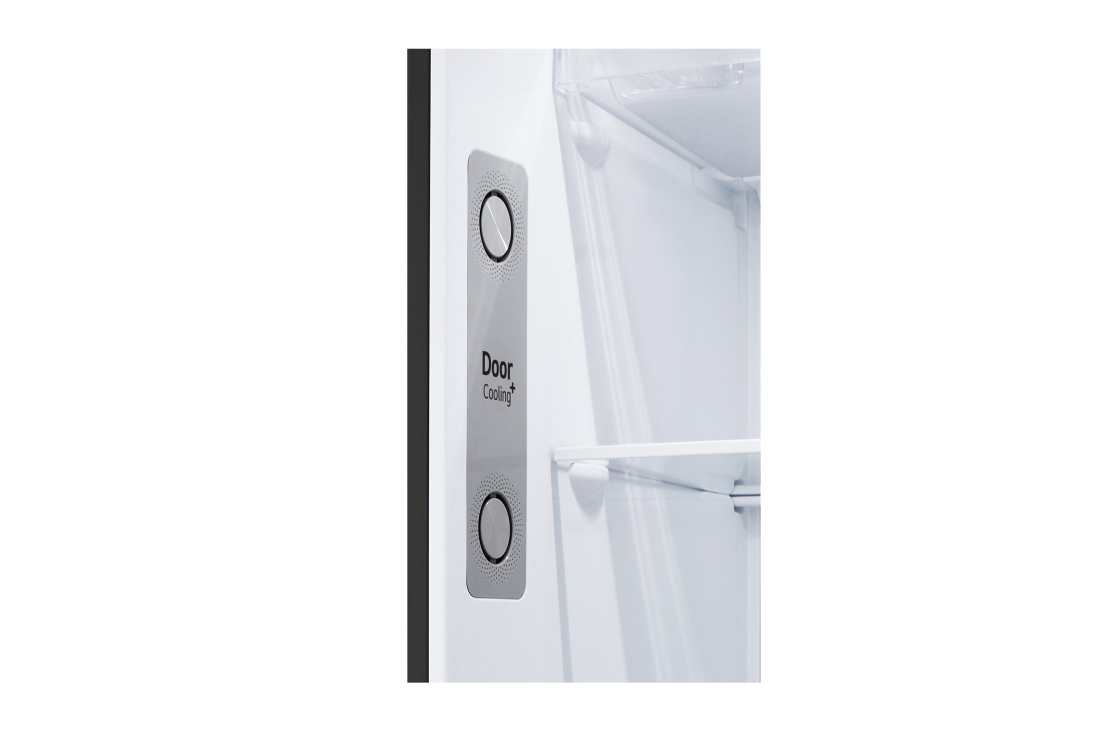LG Объем 335 л | Холодильник LG с верхней морозильной камерой | Черный | DoorCooling+™ | HygieneFresh+™ | Smart Inverter Compressor, увеличенное изображение ручки регулировки температуры, GN-B332SBGB, thumbnail 5