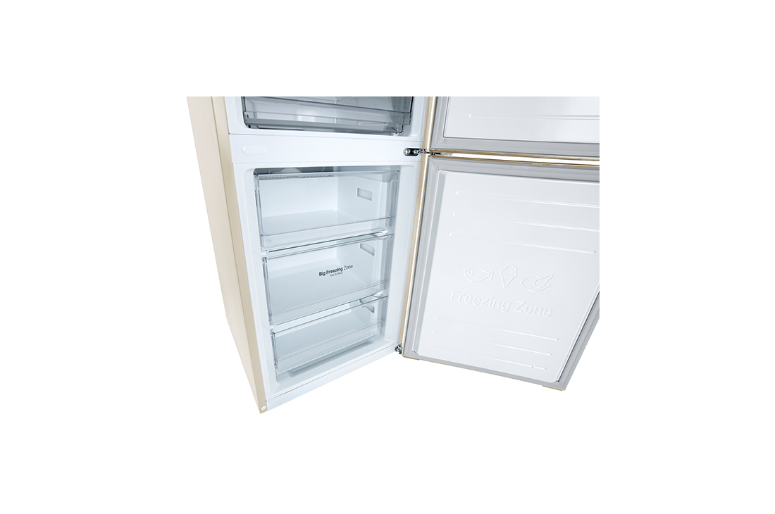 LG 384 л, Холодильник LG DoorCooling⁺ с нижней морозильной камерой, Fresh Balancer, Fresh Converter, GC-B509MEWM, GC-B509MEWM, thumbnail 5
