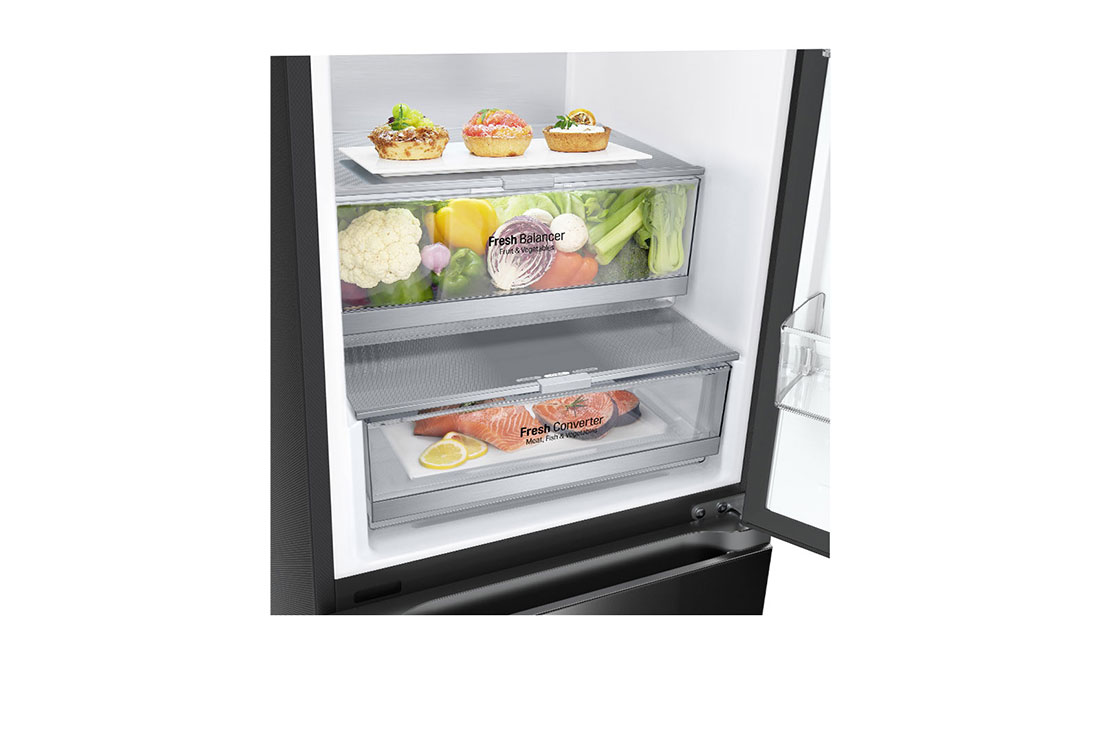 LG 387 Л, холодильник Objet, Изысканный дизайн, GC-B509QK9M, thumbnail 13