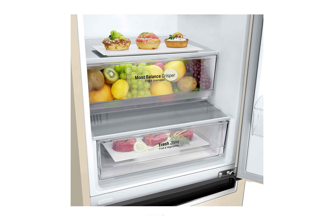 LG Холодильник GC-B459MEWM LG DoorCooling+™ 341л, GC-B459MEWM, thumbnail 7