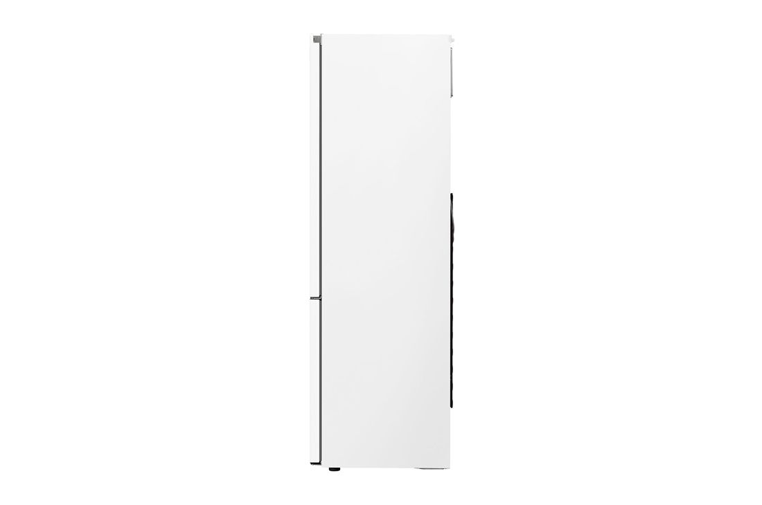 LG 384л, Холодильник с нижней морозильной камерой, DoorCooling+™, сбоку, GC-B509MQWM, thumbnail 14