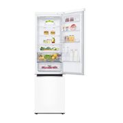LG 384л, Холодильник с нижней морозильной камерой, DoorCooling+™, спереди со всеми открытыми дверями, GC-B509MQWM, thumbnail 5