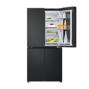 LG Холодильник LG GC-V22FFBMB | Многодверный | Объем 458л | | InstaView™ | Складная полка | Metal Fresh™ | Гигиенический фильтр HyieneFresh+, GC-V22FFBMB, thumbnail 5