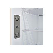 LG 461 л | Холодильник LG с верхней морозильной камерой | Бежевый | DoorCooling+™ | HygieneFresh+™ | Smart Inverter Compressor, sensor view, GN-B452SEBK, thumbnail 10