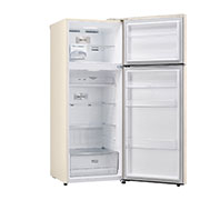 LG 461 л | Холодильник LG с верхней морозильной камерой | Бежевый | DoorCooling+™ | HygieneFresh+™ | Smart Inverter Compressor, Right view, GN-B452SEBK, thumbnail 12