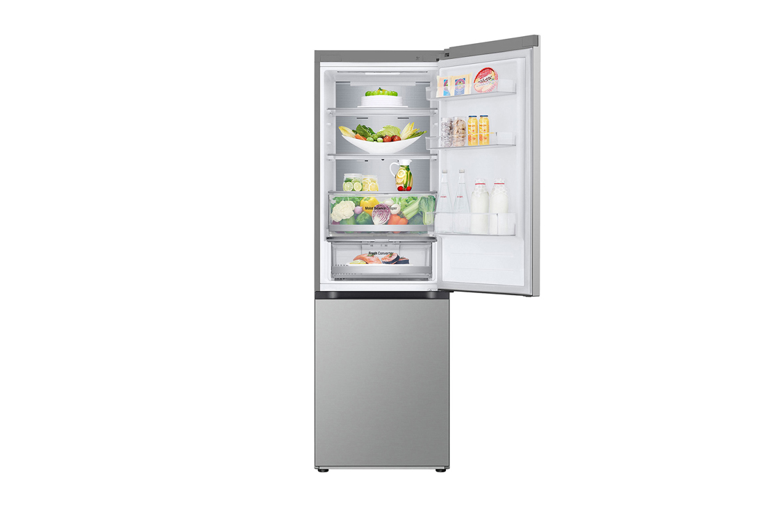 LG 344Л, Холодильник с нижней морозильной камерой, ThinQ, GC-B459FNPW, thumbnail 11