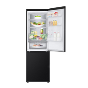 LG 344Л, Холодильник с нижней морозильной камерой | LG Узбекистан, front open, GC-B459FTPW, thumbnail 2