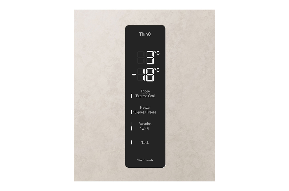 LG 344Л, Холодильник с нижней морозильной камерой, нижний холодильник открыт, GC-B459FEPW, thumbnail 7