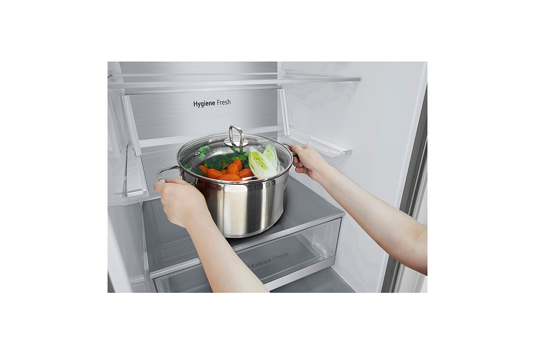 LG 387Л, Холодильник с нижней морозильной камерой | LG Узбекистан, Детальный вид ручки регулировки температуры, GC-B509FNPW, thumbnail 5