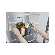 LG 387Л, Холодильник с нижней морозильной камерой | LG Узбекистан, Детальный вид ручки регулировки температуры, GC-B509FNPW, thumbnail 5