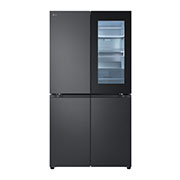 LG Холодильник LG GC-V24FFCHB | Многодверный | Объем 605л | InstaView™ | Складная полка | Metal Fresh™ | Гигиенический фильтр HyieneFresh+, Вид спереди, GC-V24FFCHB, thumbnail 1