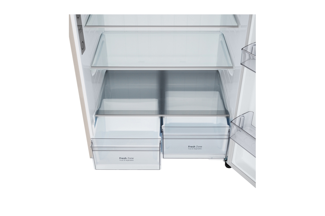 LG Холодильник GR-B922FEBM Hygiene Fresh™ 612л, вид спереди с открытой дверцей, GR-B922FEBM, thumbnail 3