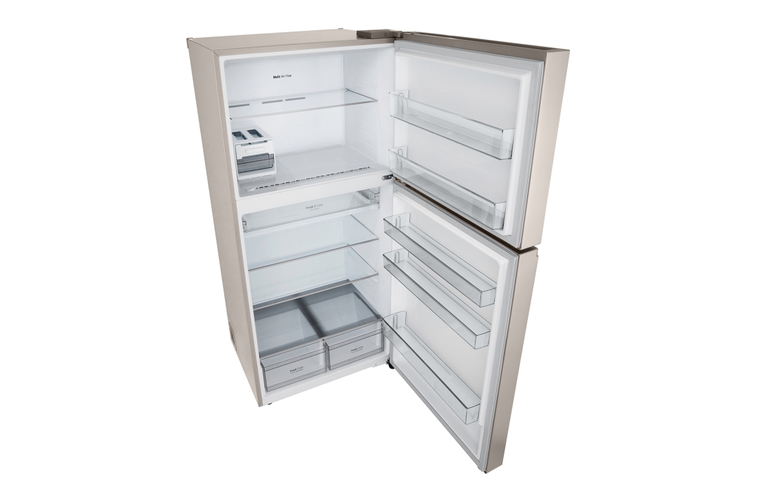 LG Холодильник GR-B922FEBM Hygiene Fresh™ 612л, вид спереди с открытой дверцей, GR-B922FEBM, thumbnail 7