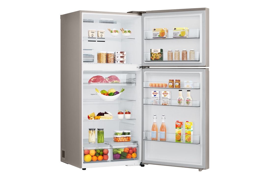 LG Холодильник GR-B922FEBM Hygiene Fresh™ 612л, вид спереди с открытой дверцей, GR-B922FEBM, thumbnail 10