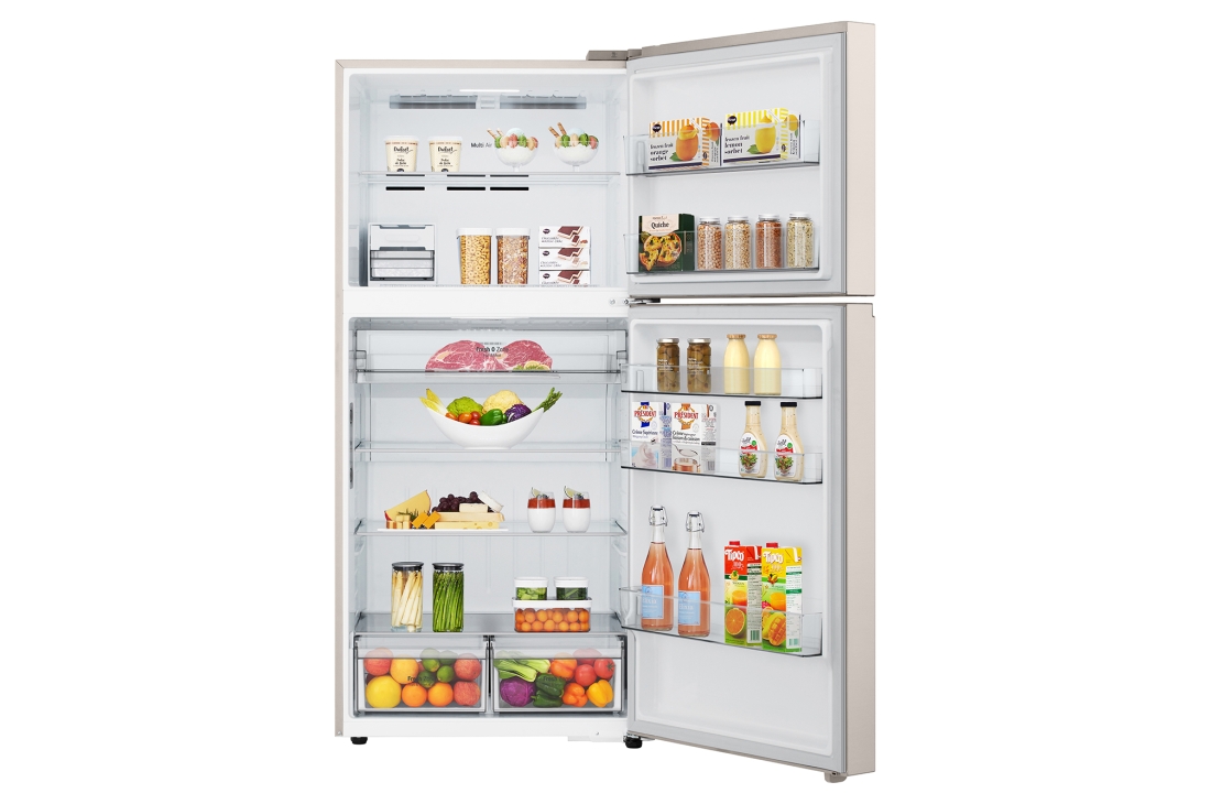 LG Холодильник GR-B922FEBM Hygiene Fresh™ 612л, вид спереди с открытой дверцей, GR-B922FEBM, thumbnail 14