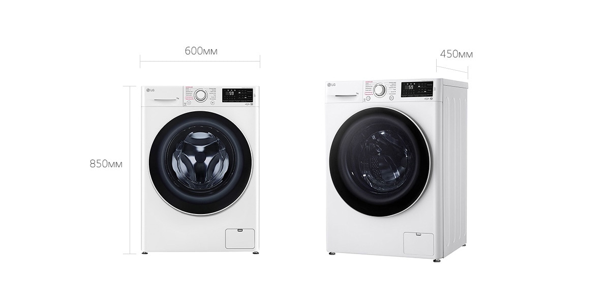 LG Стиральная машина LG с прямым приводом, 7 кг, 6 движений заботы ...