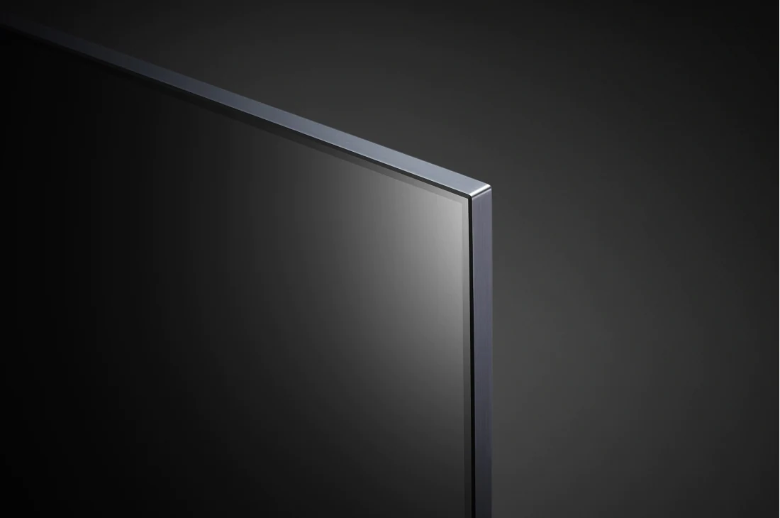LG NANO96 65'' 8K NanoCell телевизор, вид панели вблизи, 65NANO966PA, thumbnail 6