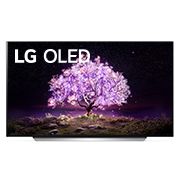 LG Smart OLED-телевизор C1, 65 дюймов, 4K, OLED65C1RLA front view image with infill image, OLED65C1RLA, thumbnail 1