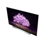 LG Smart OLED-телевизор C1, 65 дюймов, 4K, OLED65C1RLA close-up view of stand, OLED65C1RLA, thumbnail 8