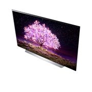 LG Smart OLED-телевизор C1,77 дюймов, 4K, oled77c1rla  close-up view of stand, oled77c1rla, thumbnail 8