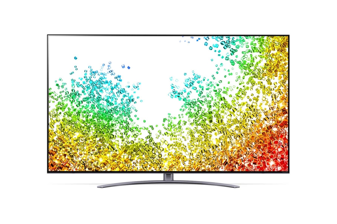 LG NANO96 75'' 8K NanoCell телевизор, вид спереди с изображением на экране, 75NANO966PA, thumbnail 2