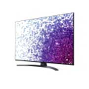 LG 50NANO766PA, вид под углом 30 градусов с изображением на экране, 50NANO766PA, thumbnail 3