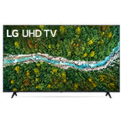 LG UP77 65'' 4K Smart UHD телевизор, Вид телевизора LG UHD спереди, 65UP77006LB, thumbnail 1