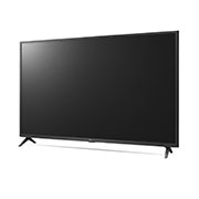LG UP76 55'' 4K Smart UHD телевизор, вид сбоку под углом 30 градусов, 55UP76006LC, thumbnail 3