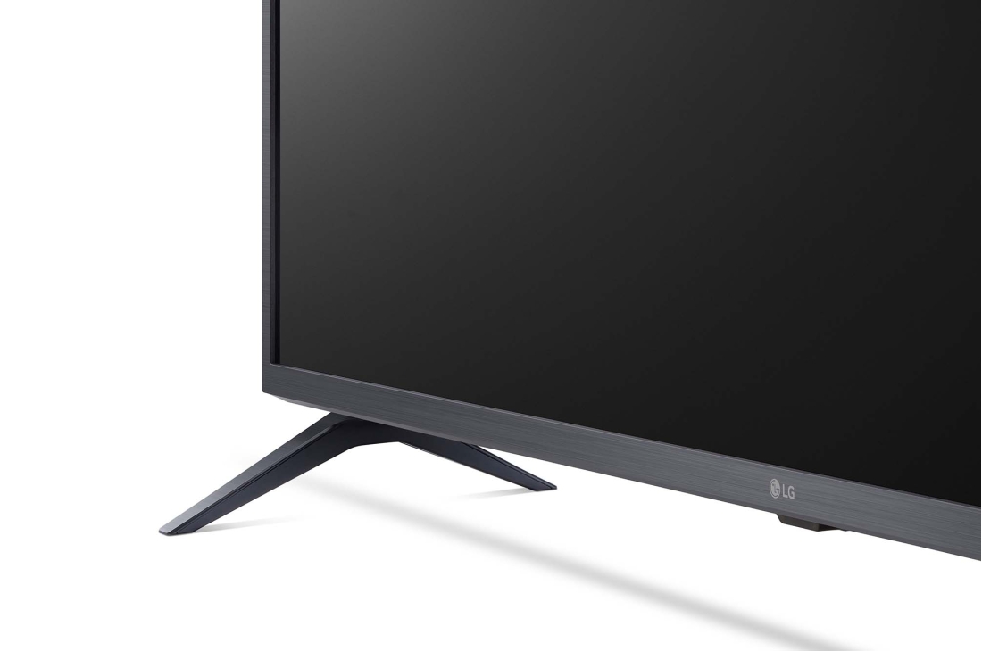 LG Телевизор UHD 4K, вид панели вблизи, 55UQ76003LD, thumbnail 6