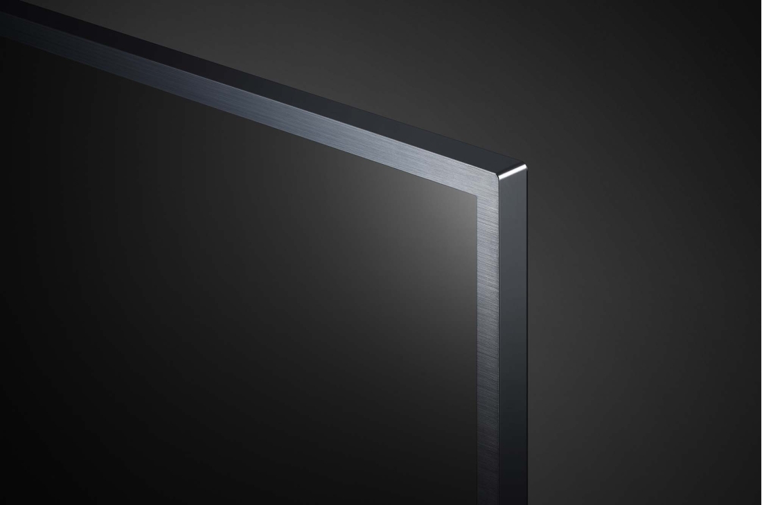 LG Телевизор UHD 4K, вид панели вблизи, 55UQ76003LD, thumbnail 8