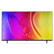 LG NanoCell, вид спереди с изображением на экране, 65NANO806QA, thumbnail 2