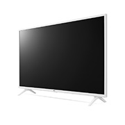LG Телевизор UHD 4K, вид под углом 30 градусов с изображением на экране, 43UQ76906LE, thumbnail 3