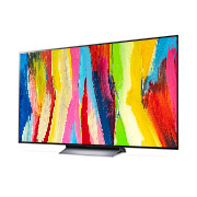 LG C2 evo 65 дюймов , Вид сбоку под углом , OLED65C2RLA, thumbnail 2