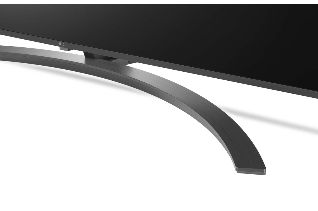 LG Телевизор UHD 4K, Вид сбоку на основание крупным планом, 75UQ91009LD, thumbnail 6