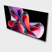 LG 77-дюймовый 4K смарт-телевизор LG OLED evo G3 2023 года, Вид сверху под углом, OLED77G3RLA, thumbnail 7