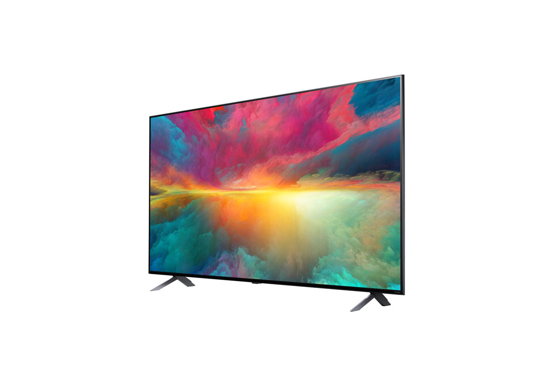LG QNED 75 4K телевизор 55”,  -30 градусов вид сбоку, 55QNED756RA, thumbnail 3