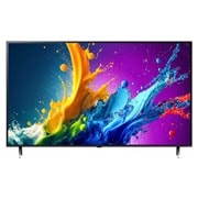 LG 55-дюймовый телевизор Smart TV LG QNED QNED80 4K 2024, Вид спереди на телевизор LG QNED, QNED80, 55QNED80T6A, thumbnail 2