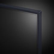 LG 86-дюймовый телевизор Smart TV LG QNED QNED80 4K 2024, Крупный план верхнего края телевизора LG QNED, QNED80, 86QNED80T6A, thumbnail 6