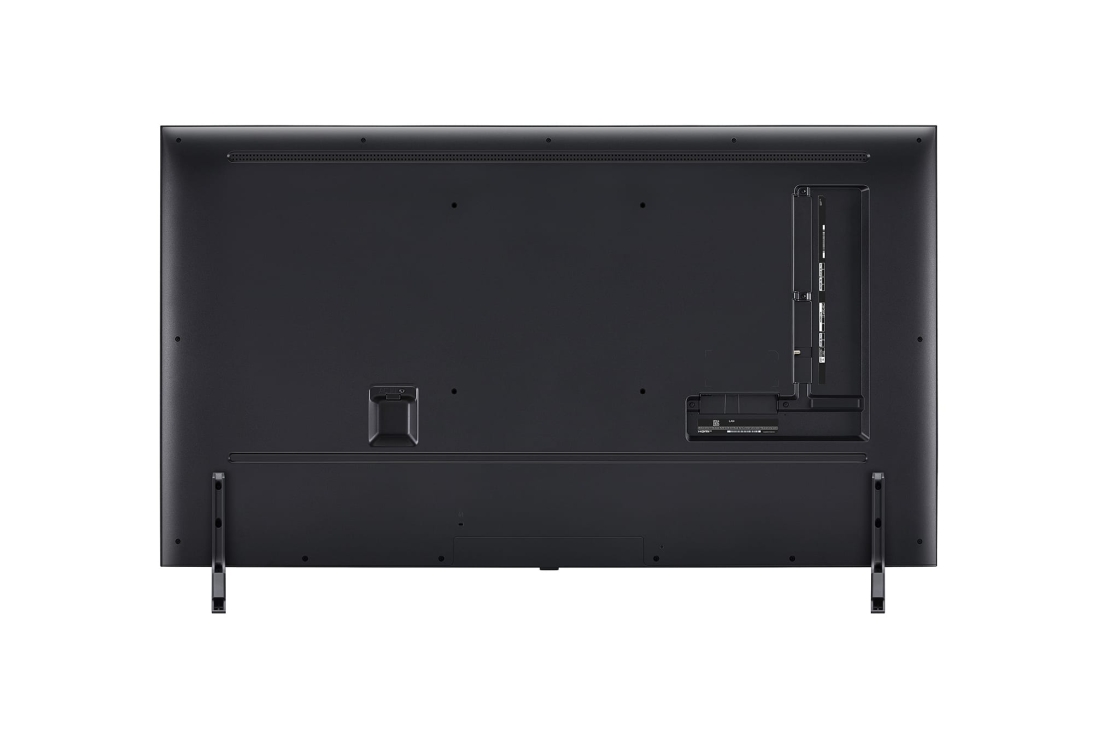 LG 55-дюймовый телевизор Smart TV LG UHD UT91 4K 2024, Вид сзади на телевизор LG UHD, UT91, 55UT91006LA, thumbnail 5