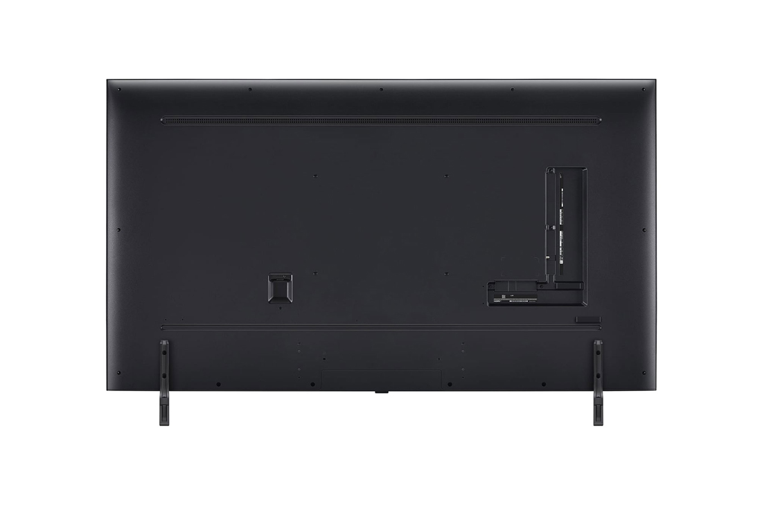 LG 75-дюймовый телевизор Smart TV LG UHD UT91 4K 2024, Вид сзади на телевизор LG UHD, UT91, 75UT91006LA, thumbnail 5