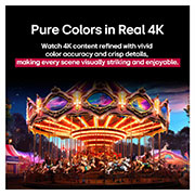 LG 86 дюймовый телевизор Smart TV LG Nanocell AI NANO81 4K 2025 года, ИИ-процессор alpha 7 Gen8 светится желтым цветом, из него исходят разноцветные вспышки света. Заголовок рассказывает о том, как процессор обеспечивает качество 4K, потрясающие цвета и яркость., 86NANO81A6A, thumbnail 6